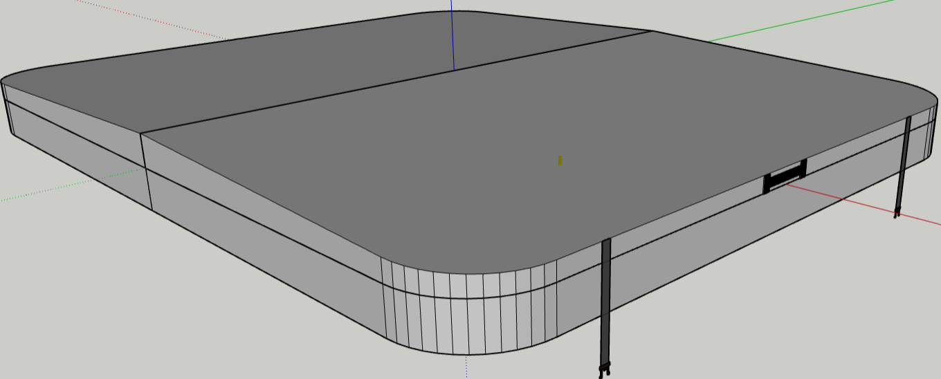 Replacement Spa Cover (Stock) for the Typhoon, or Monsoon - 2015 - Present